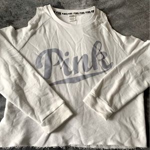 Cold shoulder pullover